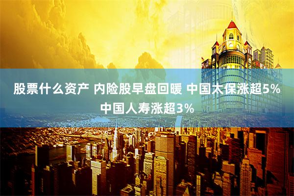 股票什么资产 内险股早盘回暖 中国太保涨超5%中国人寿涨超3%